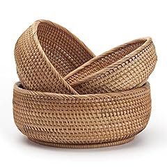 Round rattan fruit for sale  Delivered anywhere in USA 