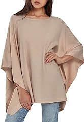 Womens pullover poncho for sale  Delivered anywhere in UK