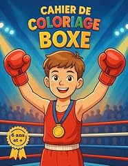 Cahier coloriage boxe usato  Spedito ovunque in Italia 