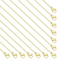 10pcs necklace chains for sale  Delivered anywhere in UK