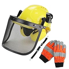 Chainsaw safety helmet for sale  Delivered anywhere in UK