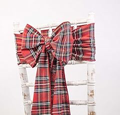 Tartan chair sashes for sale  Delivered anywhere in UK