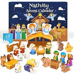 Nativity advent calendar for sale  Delivered anywhere in USA 