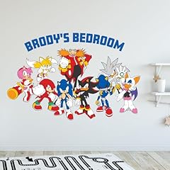 Sonic hedgehog wall for sale  Delivered anywhere in UK