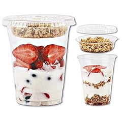 Clear plastic parfait for sale  Delivered anywhere in USA 