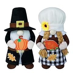 Pilgrims gnomes thanksgiving for sale  Delivered anywhere in USA 