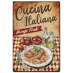 Superdant metallschild cucina gebraucht kaufen  Wird an jeden Ort in Deutschland