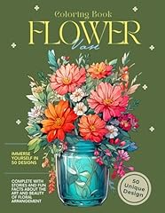 Flower vase coloring for sale  Delivered anywhere in USA 