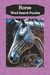 Horse word search for sale  Delivered anywhere in UK