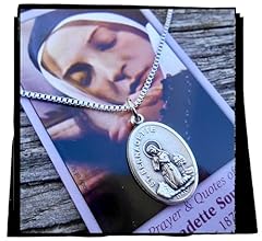 Saint bernadette necklace for sale  Delivered anywhere in USA 