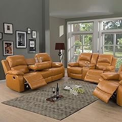 Caberryne leather recliner for sale  Delivered anywhere in USA 