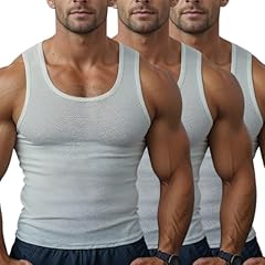 Men sleeveless mesh for sale  Delivered anywhere in UK