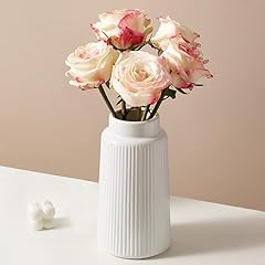 White vase ceramic for sale  Delivered anywhere in UK
