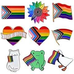 9pc pride pins for sale  Delivered anywhere in USA 