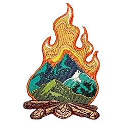 Campfire iron patch for sale  Delivered anywhere in USA 