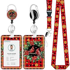 Christmas badge holder for sale  Delivered anywhere in USA 