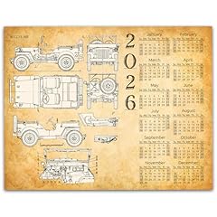 Willys 2026 calendar for sale  Delivered anywhere in USA 
