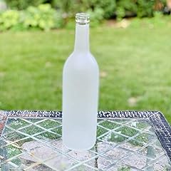 Empty frosted wine for sale  Delivered anywhere in USA 