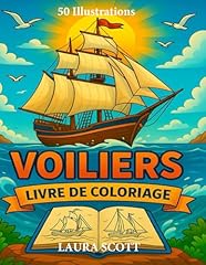 Voiliers livre coloriage d'occasion  Livré partout en France