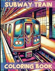 Subway train coloring for sale  Delivered anywhere in USA 