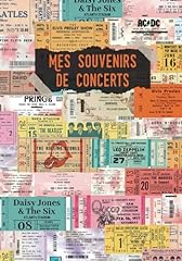 Carnet concert souvenirs d'occasion  Livré partout en France