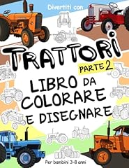 Trattori libro colorare usato  Spedito ovunque in Italia 