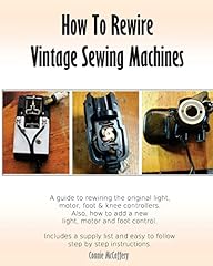 Rewire vintage sewing for sale  Delivered anywhere in USA 