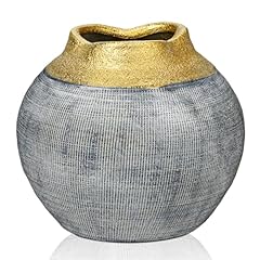 Gold keramikvase blumendekorat gebraucht kaufen  Wird an jeden Ort in Deutschland