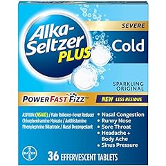 Used, ALKA-SELTZER PLUS Severe Cold Sparkling Original POWERFAST for sale  Delivered anywhere in USA 
