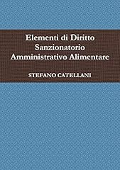 Elementi diritto sanzionatorio usato  Spedito ovunque in Italia 