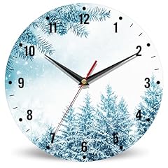 Spunker snowflakes clock for sale  Delivered anywhere in USA 