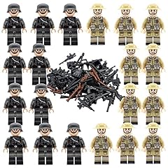 DWIN Lot de 20 mini figurines militaires, blocs de, occasion d'occasion  Livré partout en France