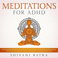 Meditations adhd guided for sale  Delivered anywhere in UK