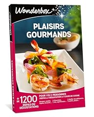 Plaisirs gourmands coffret d'occasion  Livré partout en France