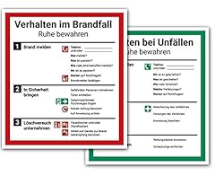 Schild aushang verhalten gebraucht kaufen  Wird an jeden Ort in Deutschland