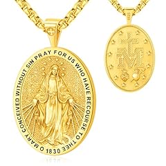 Virgin mary necklace for sale  Delivered anywhere in USA 