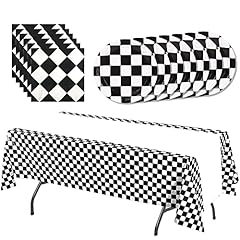 Black white checkered for sale  Delivered anywhere in UK