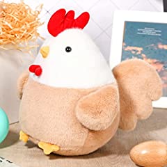 Chicken Stuffed Plush Easter Cute Stuffed Rooster Plushie for sale  Delivered anywhere in UK