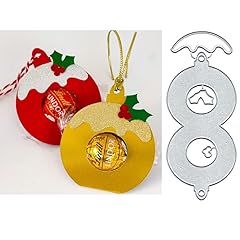 Christmas pudding bauble for sale  Delivered anywhere in UK