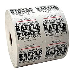 White raffle tickets for sale  Delivered anywhere in USA 