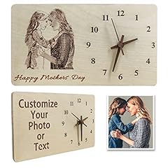 Personalized wooden clock for sale  Delivered anywhere in USA 