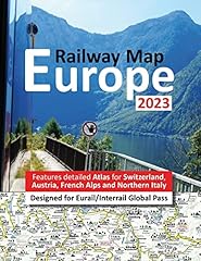 Railway map 2023 d'occasion  Livré partout en France