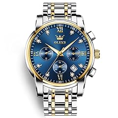 Olevs men chronograph for sale  Delivered anywhere in UK