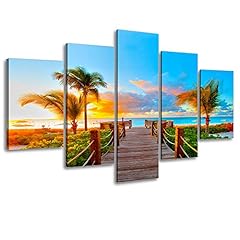 Tropical beach painting for sale  Delivered anywhere in USA 