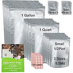 120pcs mylar bags for sale  Delivered anywhere in USA 