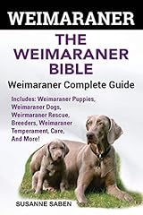 Weimaraner weimaranar bible for sale  Delivered anywhere in UK