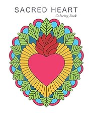 Sacred heart coloring for sale  Delivered anywhere in UK