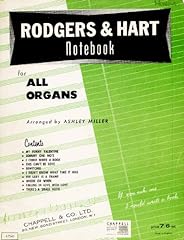 Rodgers hart notebook. for sale  Delivered anywhere in USA 