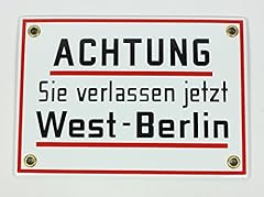 Emaille schild achtung gebraucht kaufen  Wird an jeden Ort in Deutschland