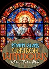 Bleiglas kirchenfenster malbuc for sale  Delivered anywhere in USA 